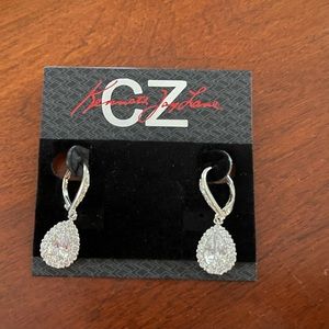 Kenneth Jay Lane CZ earrings